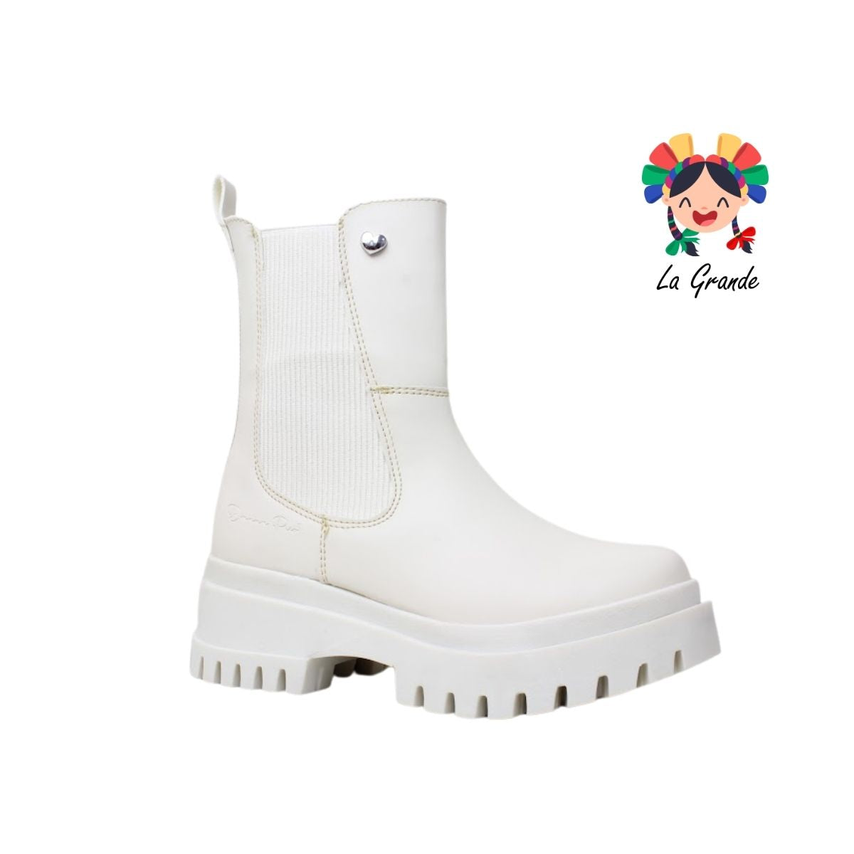 900 DANNA PAO Latte Napa Bota para Dama