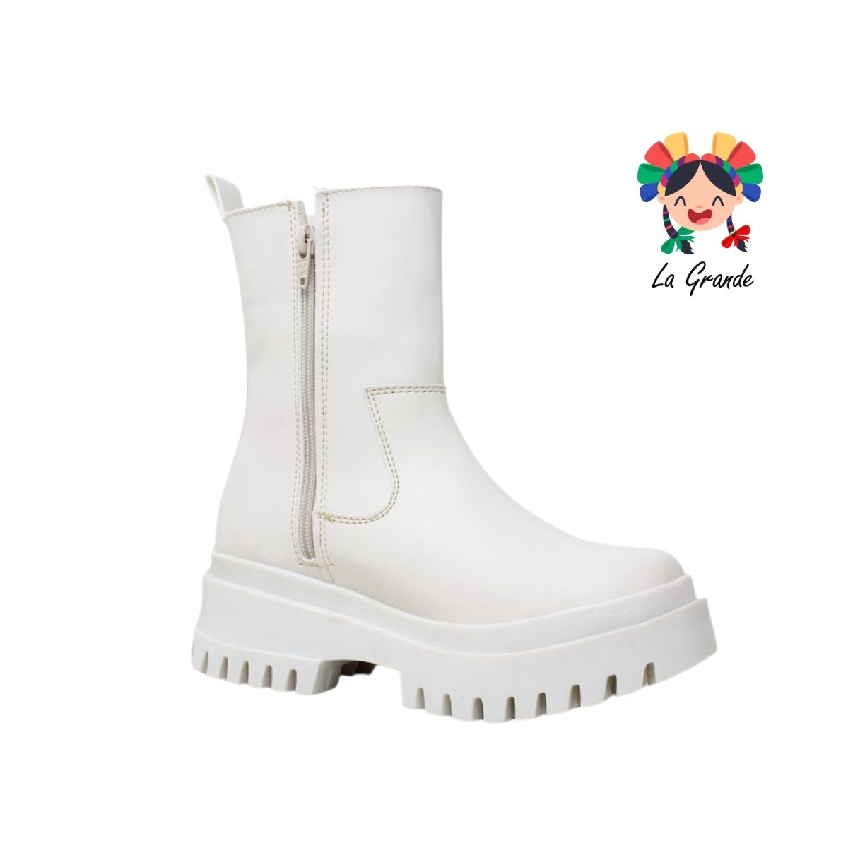 900 DANNA PAO Latte Napa Bota para Dama
