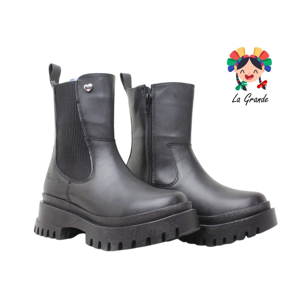 900 DANNA PAO Negro Napa Bota para Dama