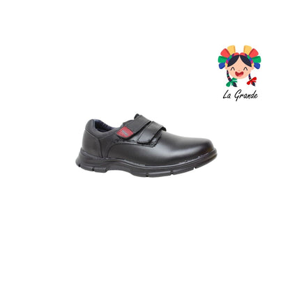 9010 BUGATY SHOES Negro Sint Zapato Escolar para Joven