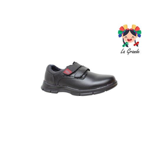 9010 BUGATY SHOES Negro Sint Zapato Escolar para Joven