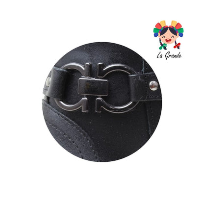 9018 CHELITAS Negro Piel Bota para Dama