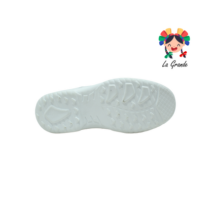 902 JACK NEWMAN Blanco Zapato Clínico para Caballero