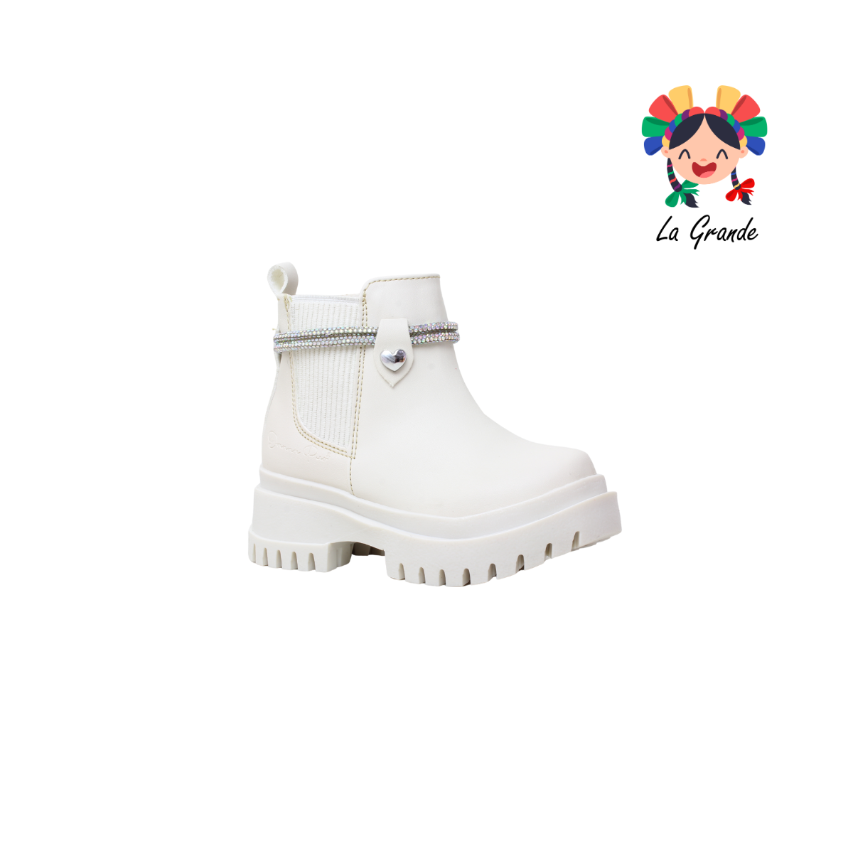 905 DANNA PAO Latte Bota Casual para Niña