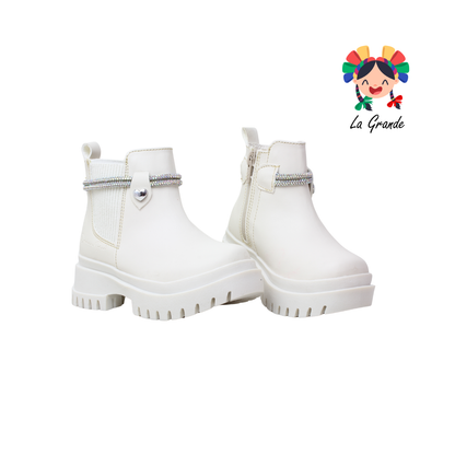 905 DANNA PAO Latte Bota Casual para Niña