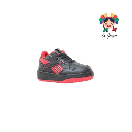 906 APT Ngo Rojo Charol Tenis Casual para Niña y Niño