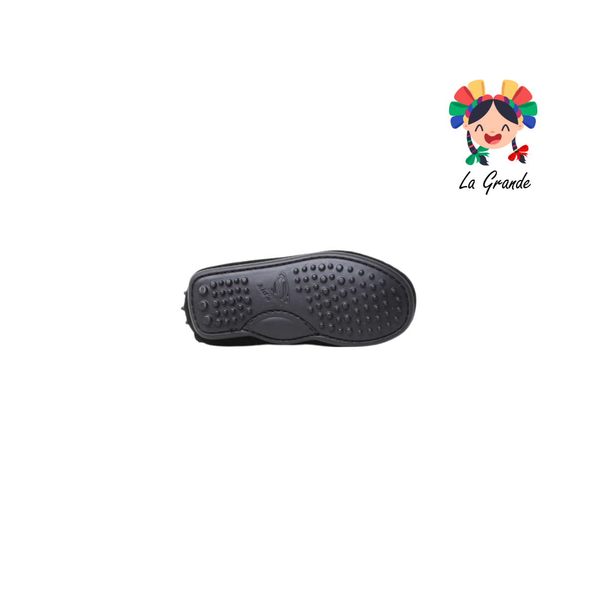 910 CUSTOM Negro Gamuza Zapato tipo Mocasín para Bebé