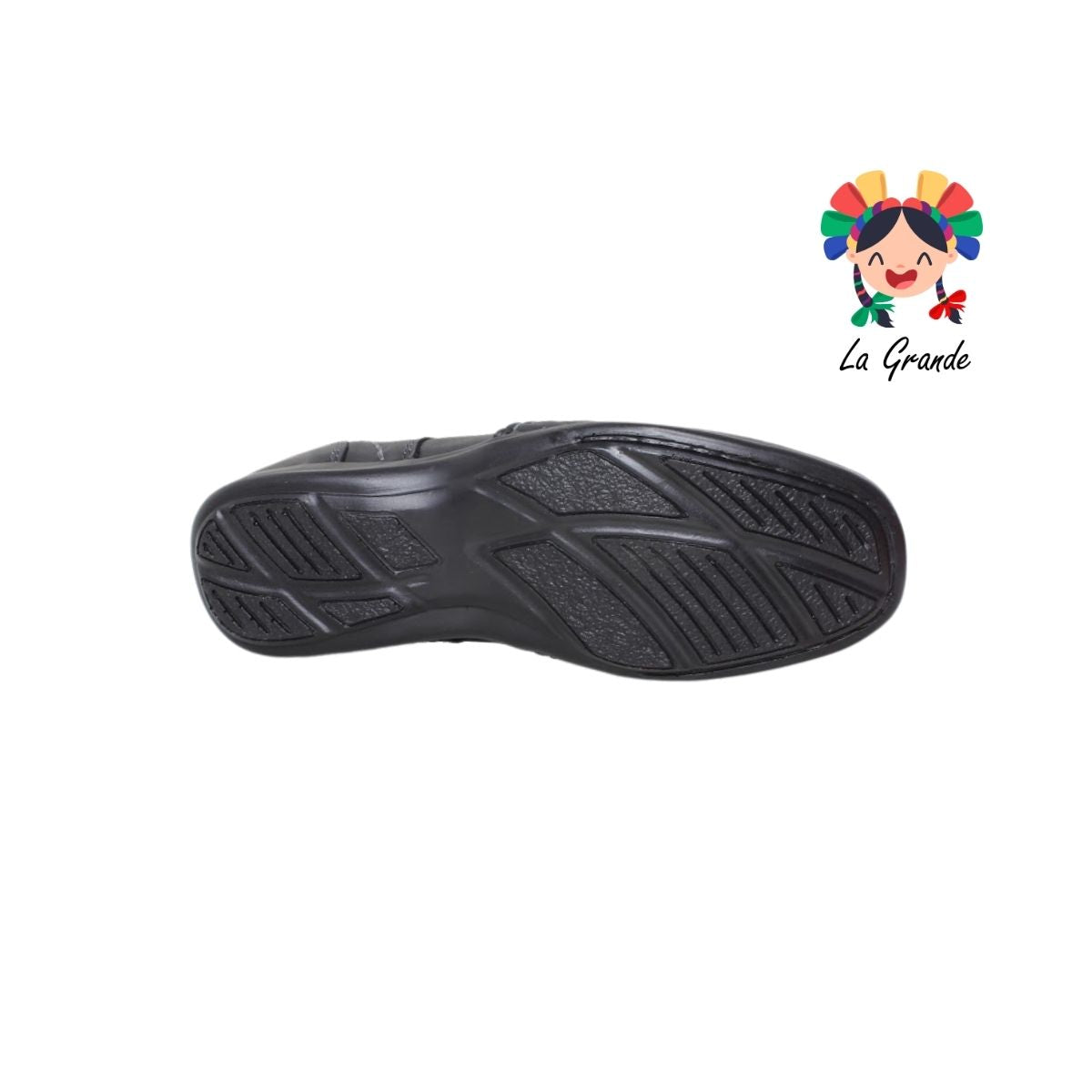 910 PAOLO BRIGOLETTI Negro Napa Zapato Casual para Caballero