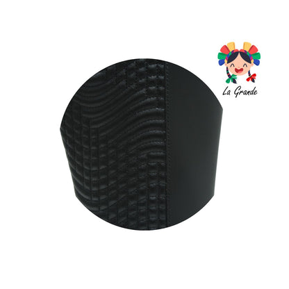 91241 GREEN LOVE Negro Piel Bota Larga para Dama