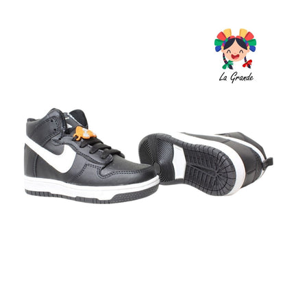 912 CUPRA Negro Blanco Tenis Casual para Niña y Niño