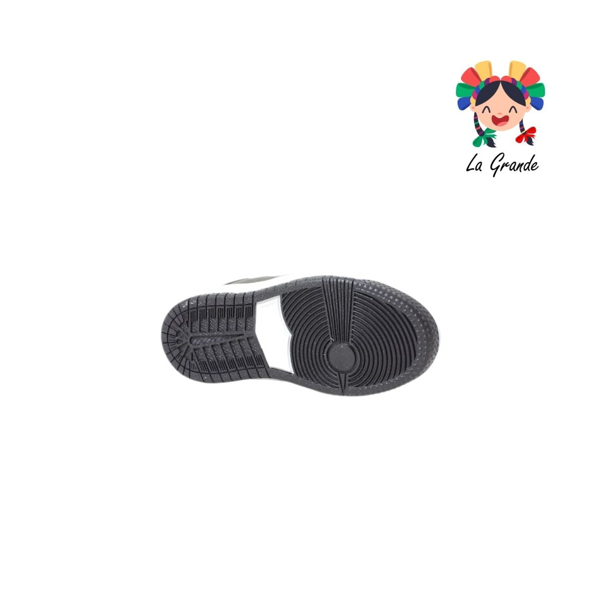 912 CUPRA Negro Blanco Tenis Casual para Niña y Niño