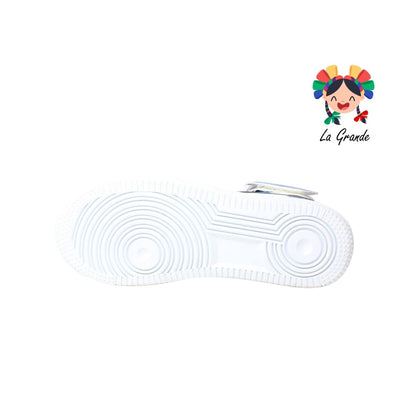 91 AMERICAN FIRE Bco Rey Ngo Tenis Casual para Caballero