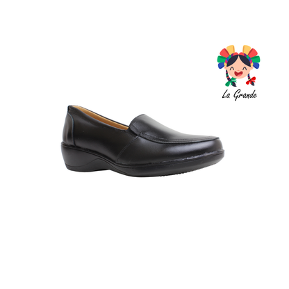 406 CHELITAS Negro Piel Zapato Casual para Dama