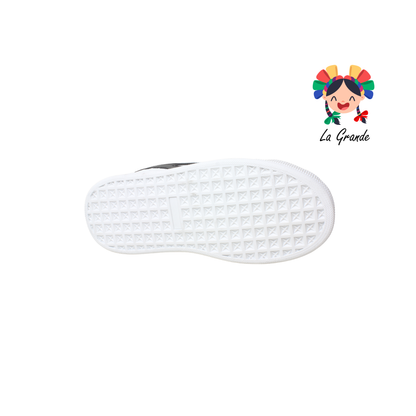 010 SNIK Blanco Negro Tenis Casual para Dama y Joven