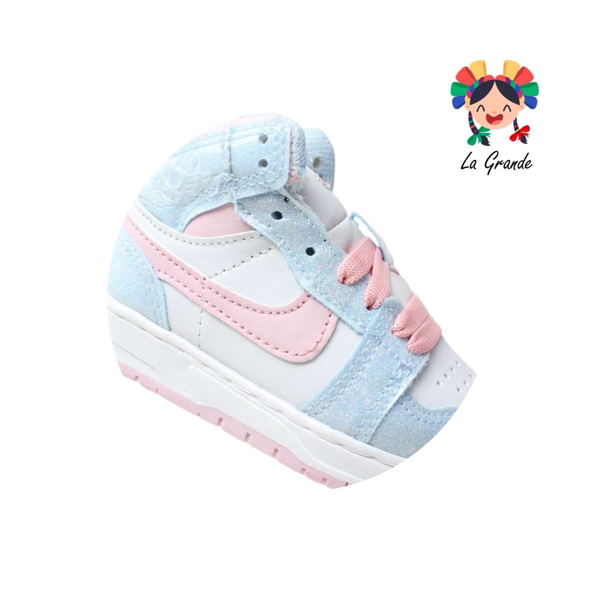 921 ROJO ARANDANO Rosa Cielo Charol Tenis Casual para Niña