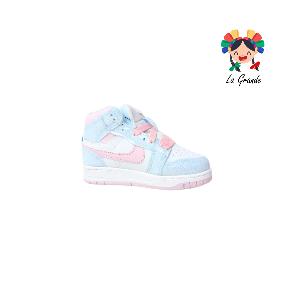 921 ROJO ARANDANO Rosa Cielo Charol Tenis Casual para Niña