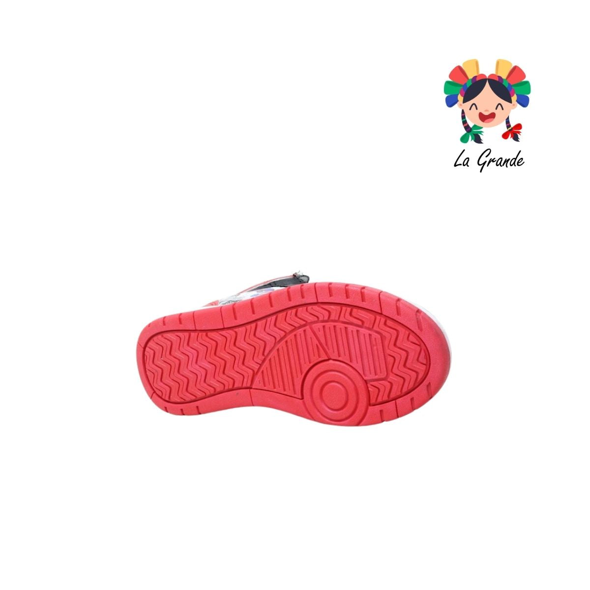 922 ARAÑA ROJO ARANDANO Ngo Rojo Bco Sint Tenis Casual para Niña y Niño