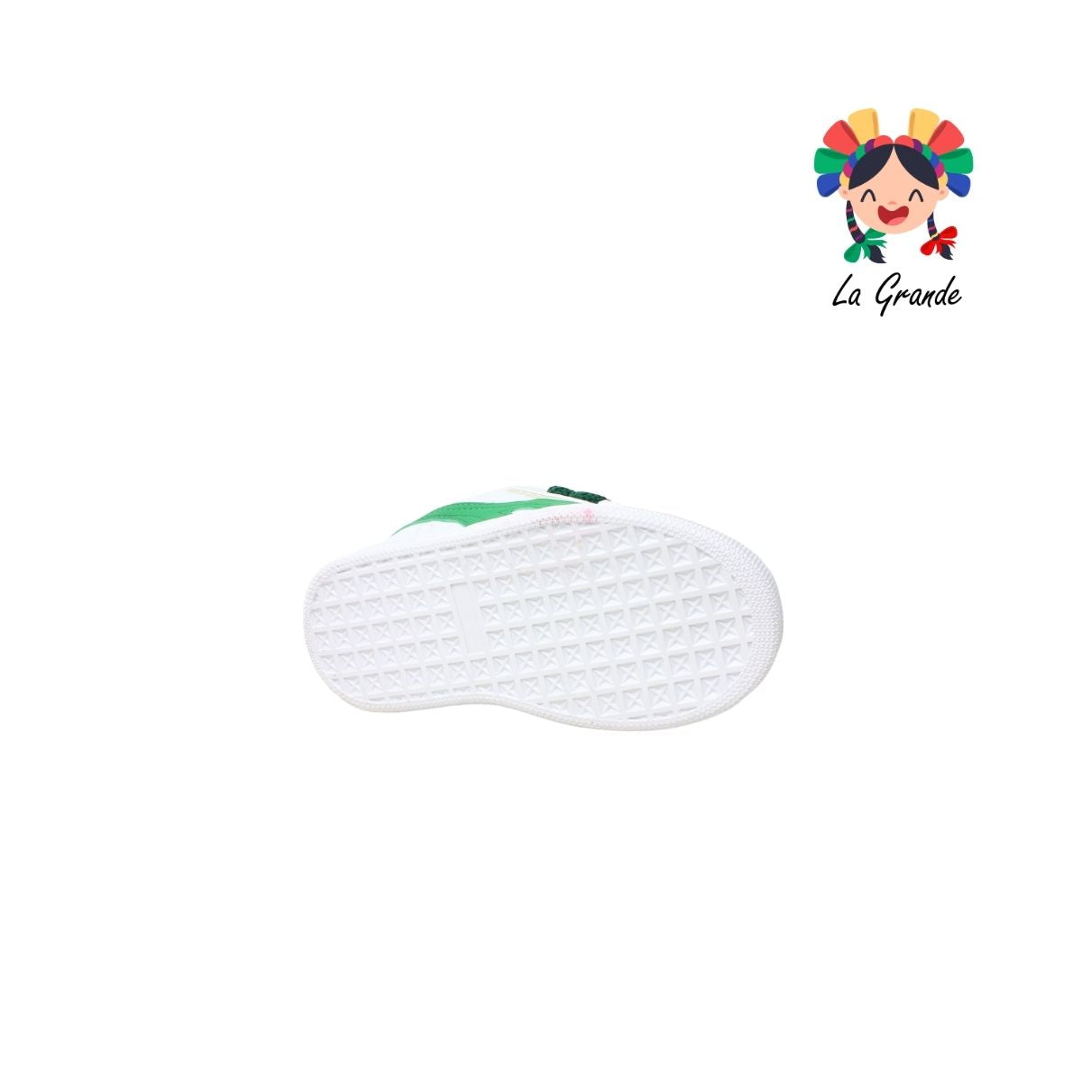 924 ROJO ARANDANO Blanco Verde Tenis Casual para Niño, Niña, Joven y Caballero