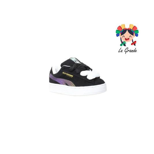 924 ROJO ARANDANO Negro Tornasol Sintético Tenis Casual para Bebé