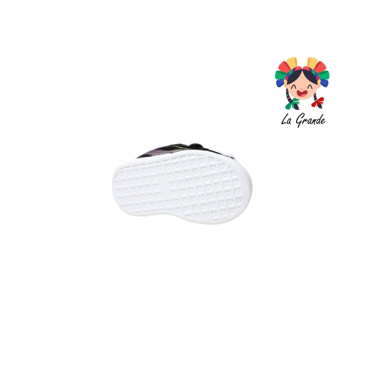 924 ROJO ARANDANO Negro Tornasol Sintético Tenis Casual para Bebé