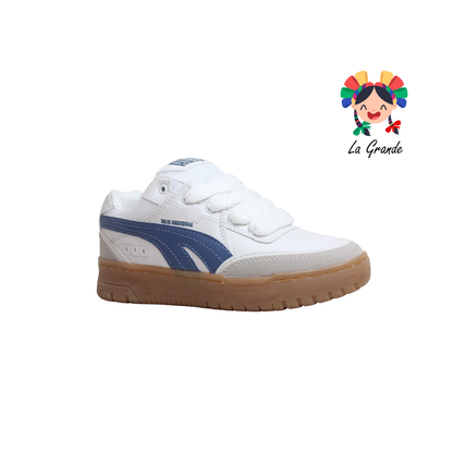 927 ROJO ARANDANO Bco Mez Liga Tenis Casual para Bebé, Dama, Joven y Caballero