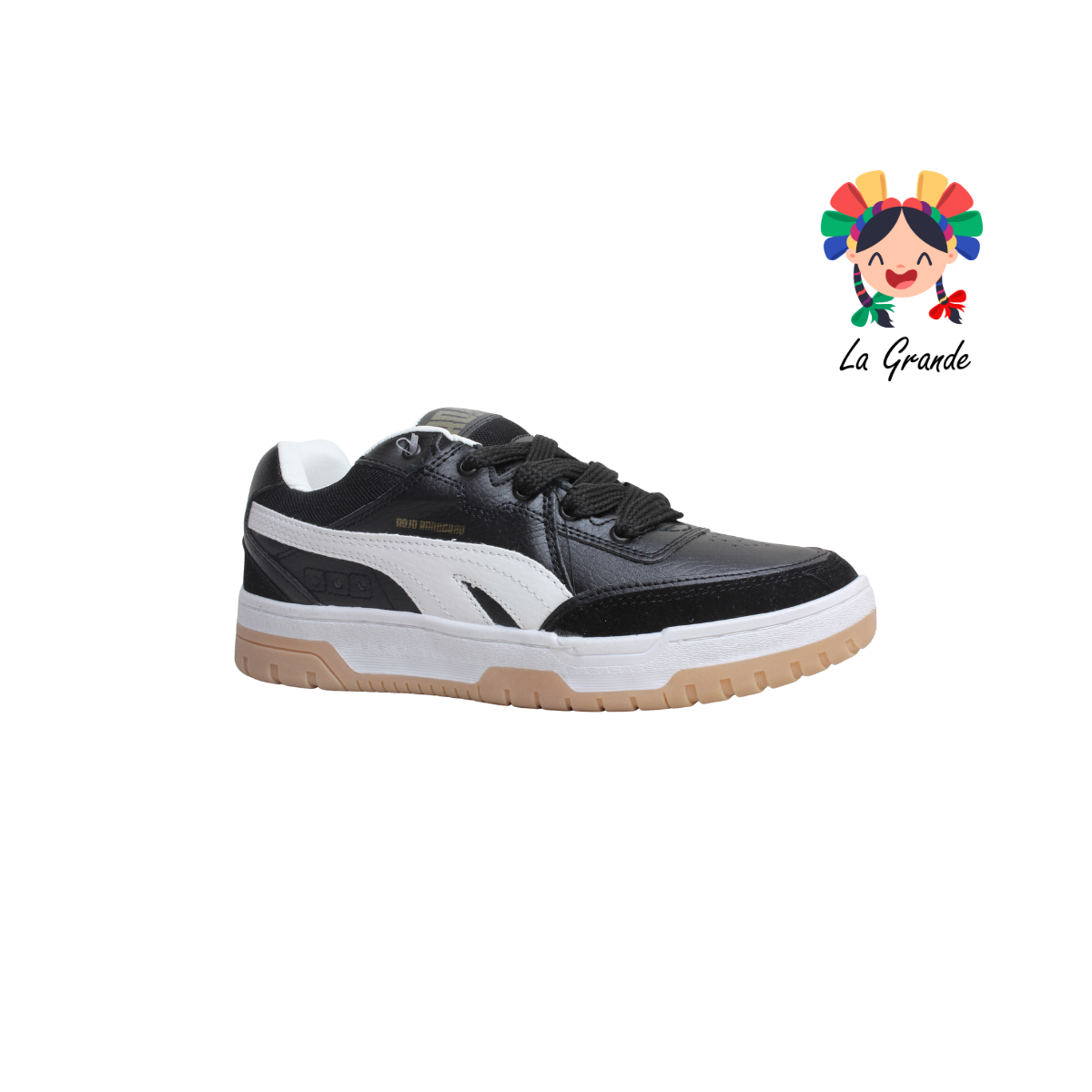 927 ROJO ARANDANO Negro Blanco Napa Tenis Casual para Niña, Niño y Caballero