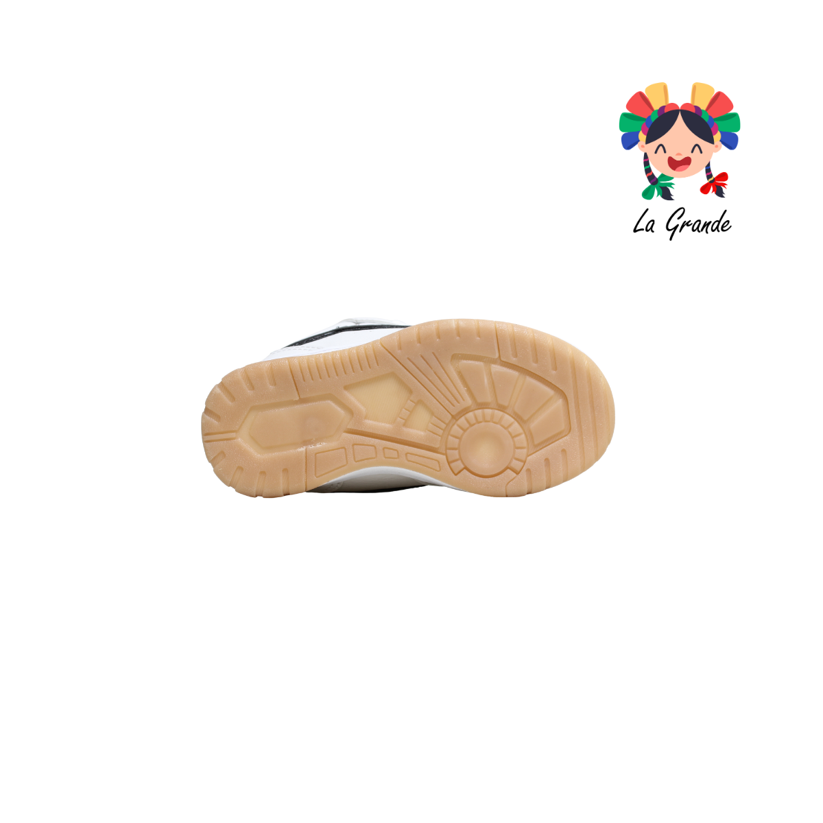 928 ROJO ARANDANO Blanco Negro Napa Tenis Casual para Niña y Niño