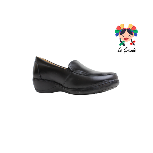 406 CHELITAS Negro Piel Zapato Casual para Dama