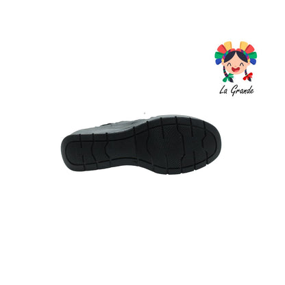 93230 GREEN LOVE Negro Piel Bota Larga para Dama