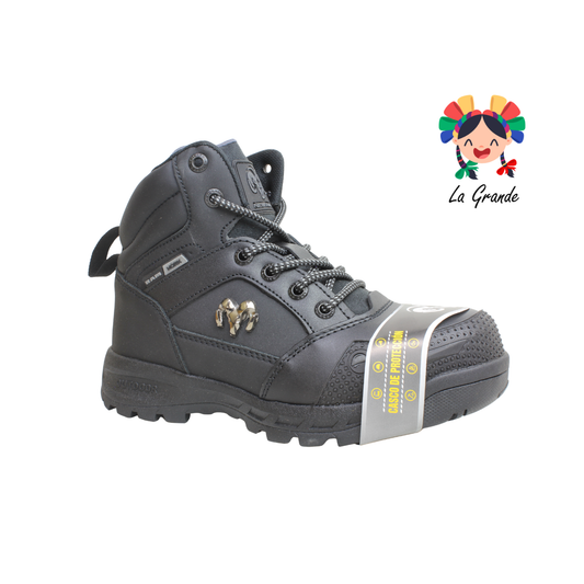 9323 RAM Negro Acero Bota Industrial con Casco para Caballero