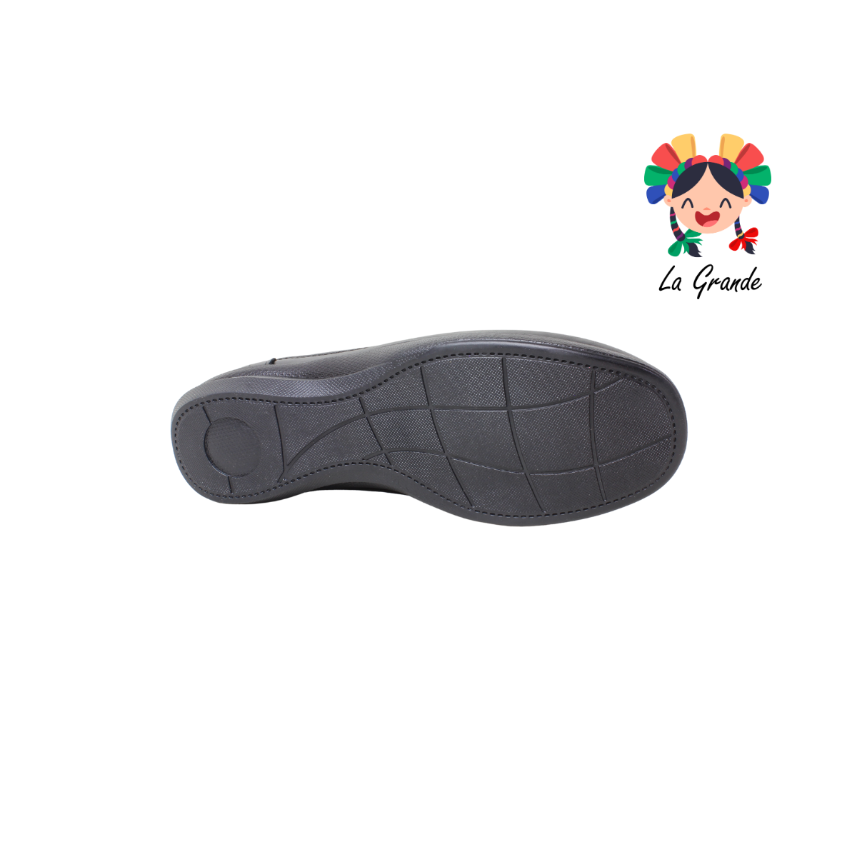803 FANNY Negro Piel Zapato Casual para Dama