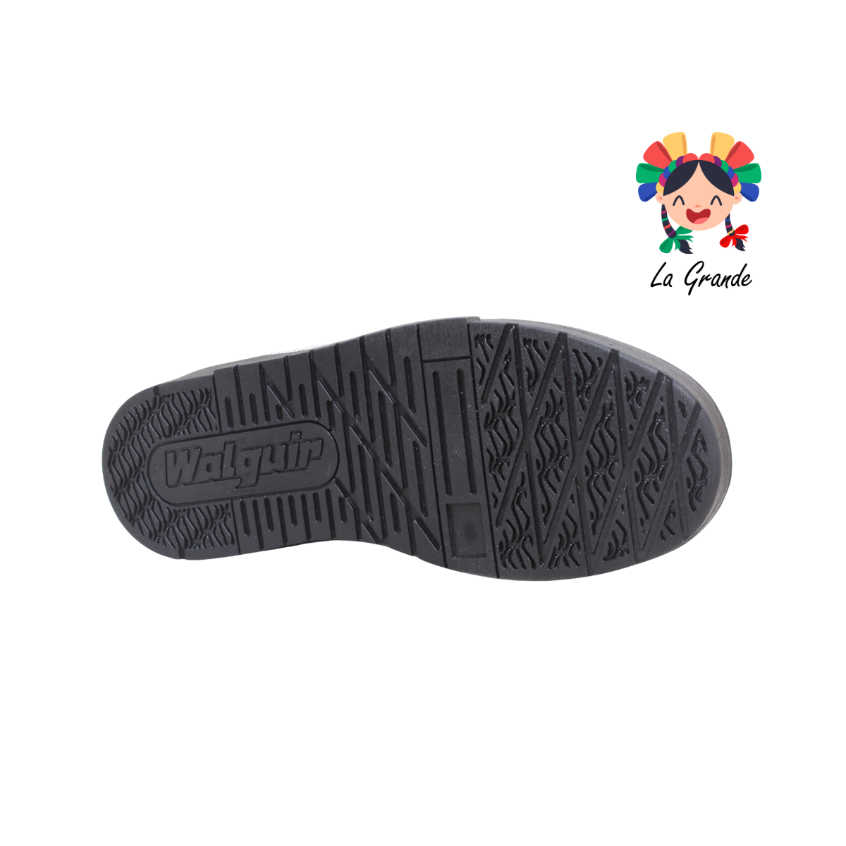 940 WALKQUIR Negro Beige Tenis Casual para Caballero