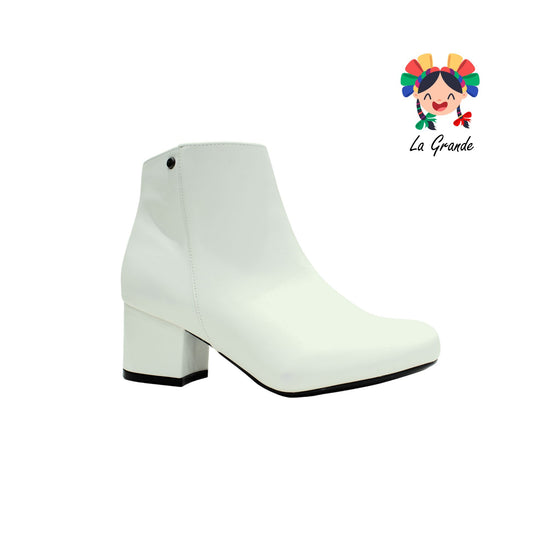 9441 YAELI Blanco Botín para Dama