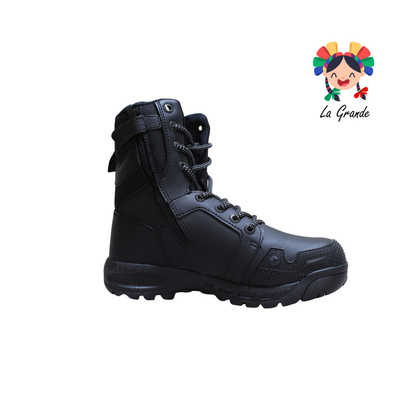 9575 RAM Negro Bota Biker con Casco para Caballero