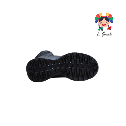 9575 RAM Negro Bota Biker con Casco para Caballero