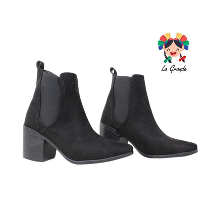 95 ALE REYNA Negro Prisco Botín Casual para Dama