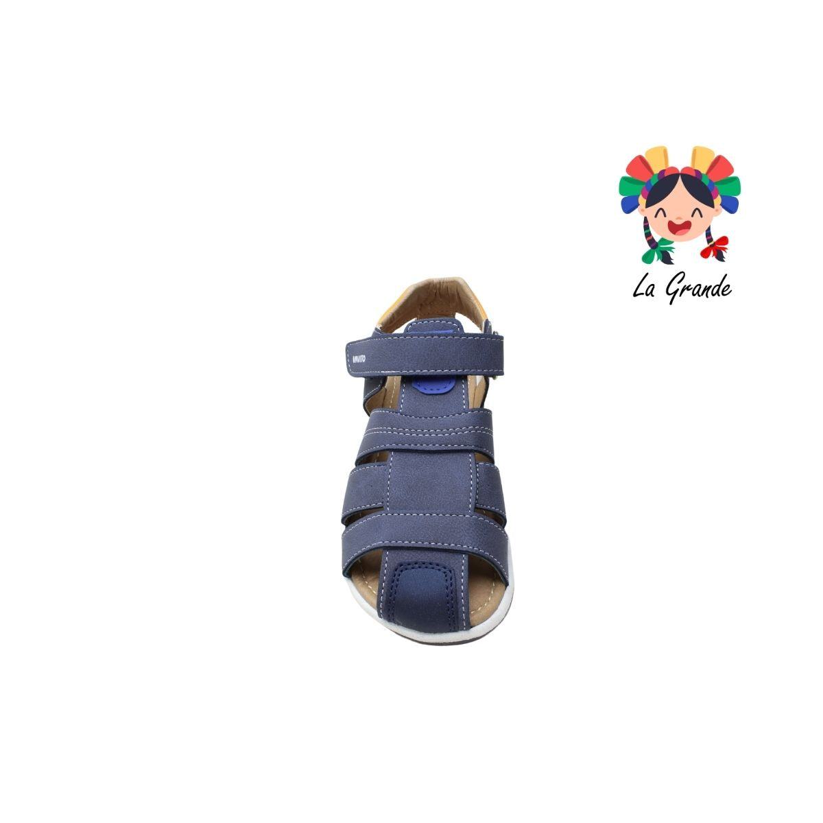 9604 VAVITO Azul Rey Sint Huarache Casual para Niño