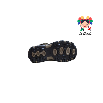 3049 BODDY Chocolate Nobuck Bota de Montaña para Niño