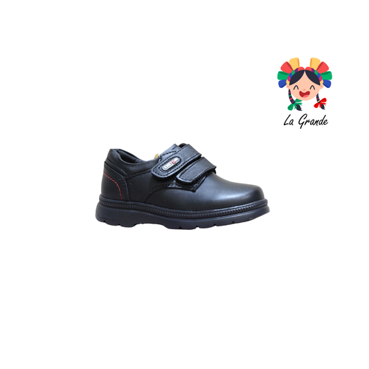 2260 CUSTOM Negro Rojo Napa Zapato Casual para Niño