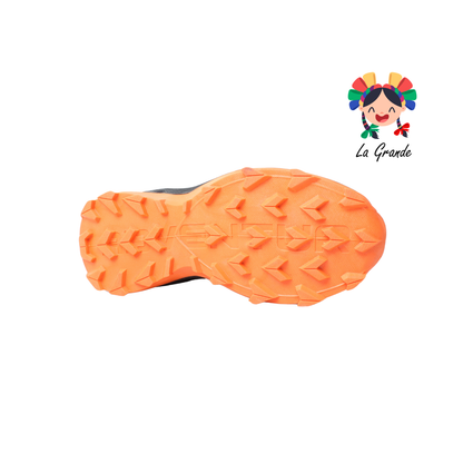 975 BOOST Negro Naranja Bota con Casco de Acero para Caballero