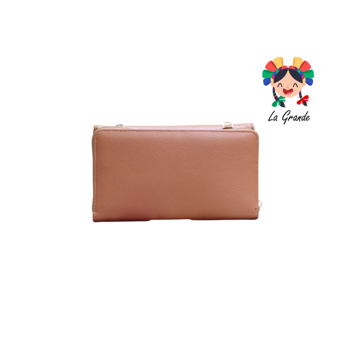 067 TONY Bolsa tipo Cartera Camel Casual para Dama