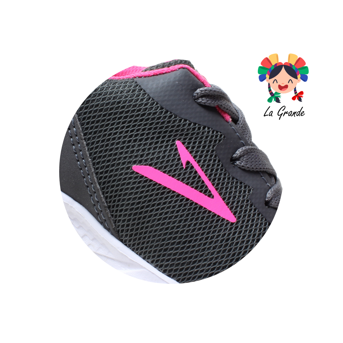 980 QATTAR Oxford Fiusha Textil Tenis Running para Bebé