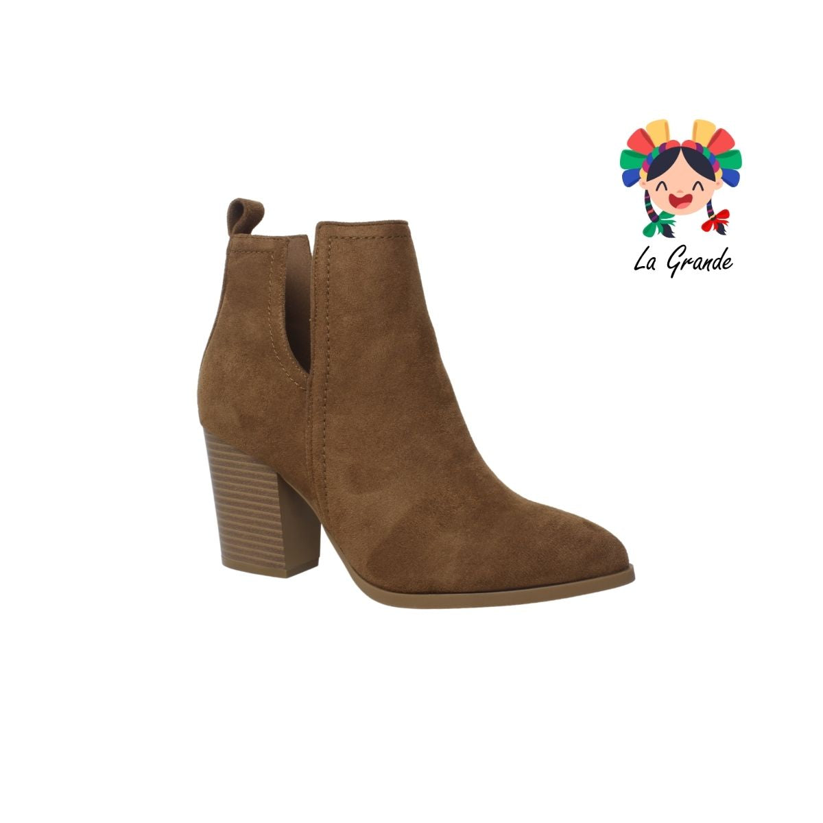 9832 BENDITA TIERRA Melle Nobuck Bota Casual para Dama