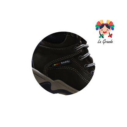 3049 BODDY Chocolate Nobuck Bota de Montaña para Niño