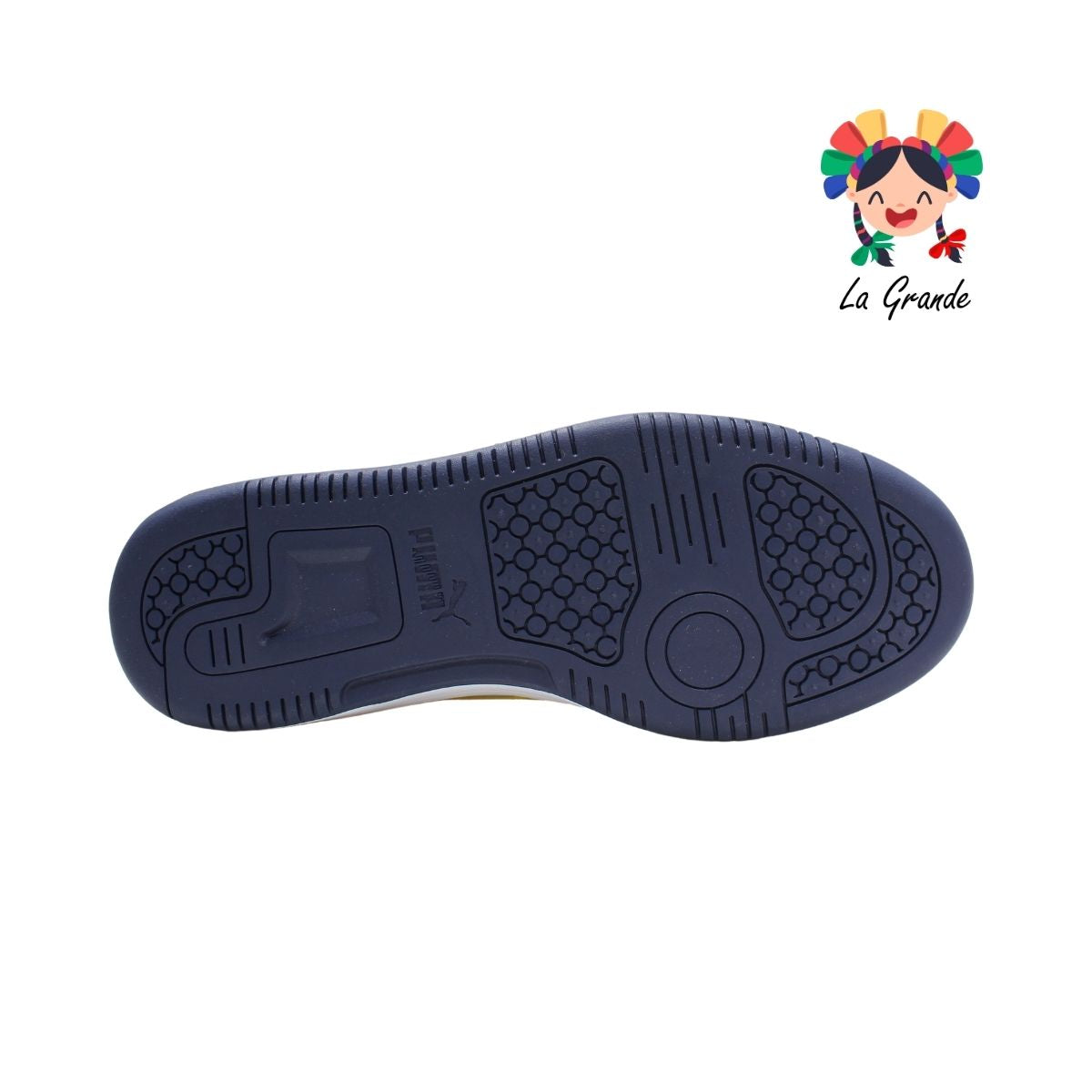 9901 LAYUP PUMA Bnco Azul Ama Sint Tenis Choclo Importado Original para Dama, Joven y Caballero