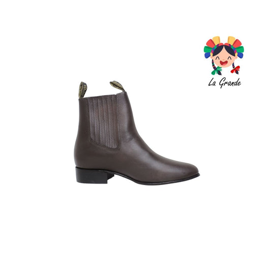 99 RELAMPAGO Chocolate Piel Bota Casual para Caballero