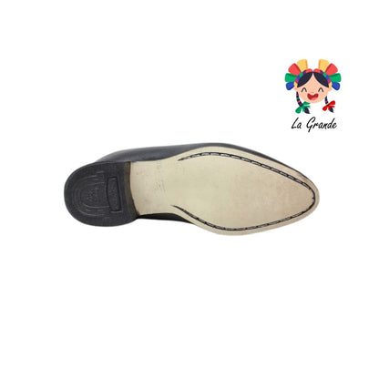 99 RELAMPAGO Negro Piel Oscaria Bota Casual para Niño y Caballero