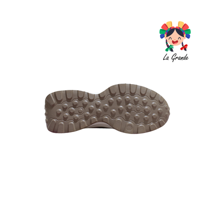 909 WILDCAT Camel Tenis Casual para Dama