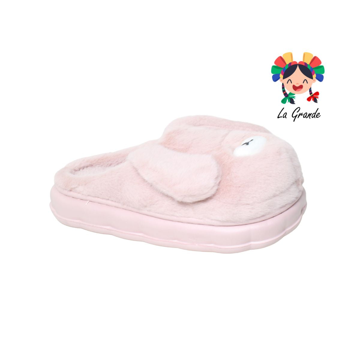 A-5048 TIGRE Multicolor Perrito Pantufla Afelpada  para Dama