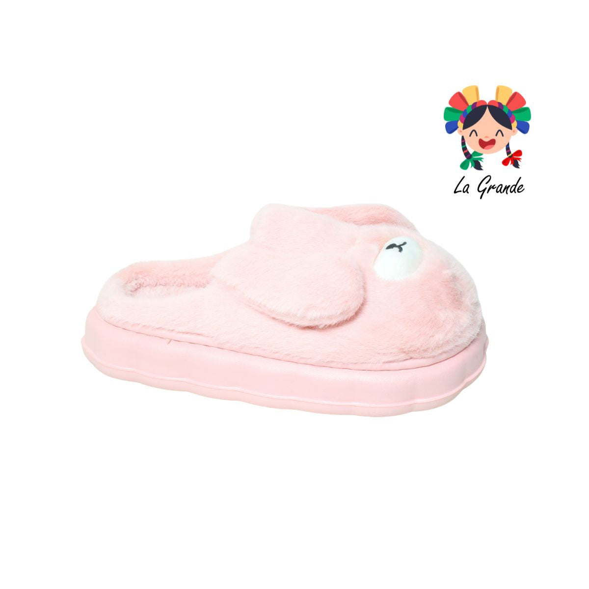 A-5048 TIGRE Multicolor Perrito Pantufla Afelpada  para Dama